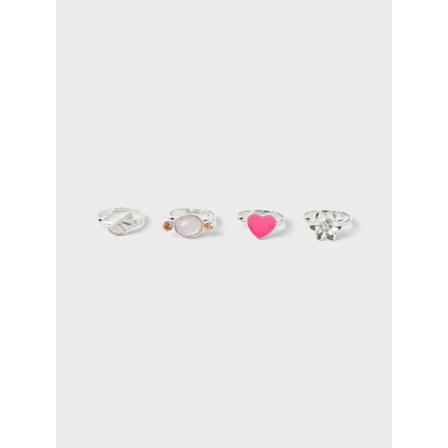 Name It Zomer ring box (4pc) meisjes - nkfacc 13231680 - Silver - Nkfacc large