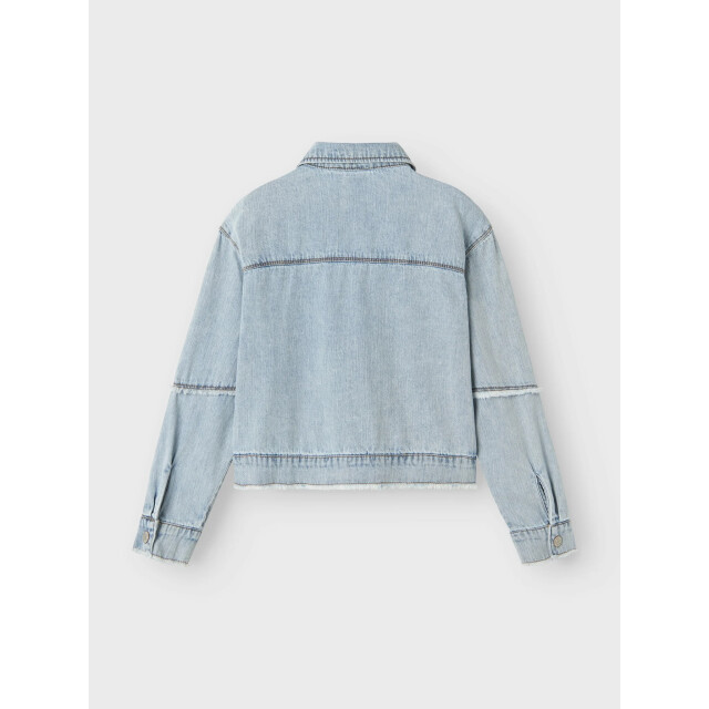 Name It Zomer spijkerjas meisjes licht denim nkffray 13242719 - Light Blue Denim - Nkffray large