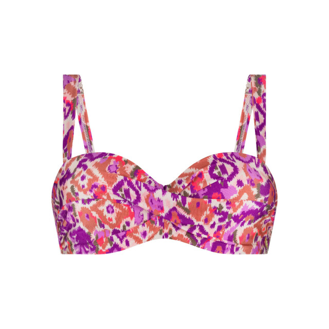 Ten Cate bikini top twisted padded wired bikini top dames multicolour-roze 068823_507-40B large