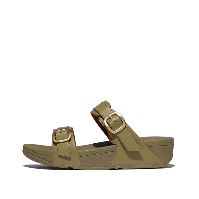 FitFlop Lulu adjustable slide leather ES7 large