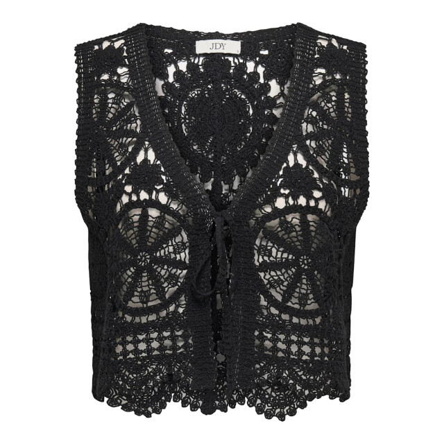 Jacqueline de Yong Vic s/l v-neck tie vest 15347425 large