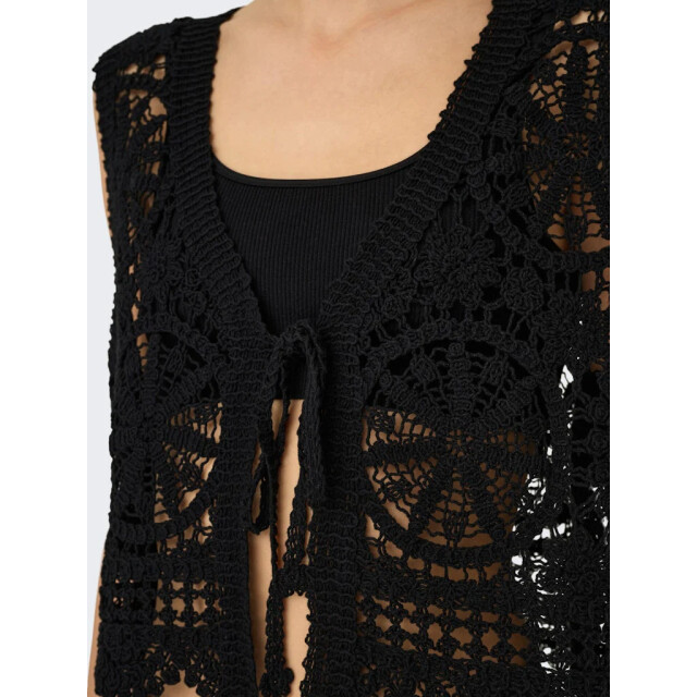 Jacqueline de Yong Vic s/l v-neck tie vest 15347425 large