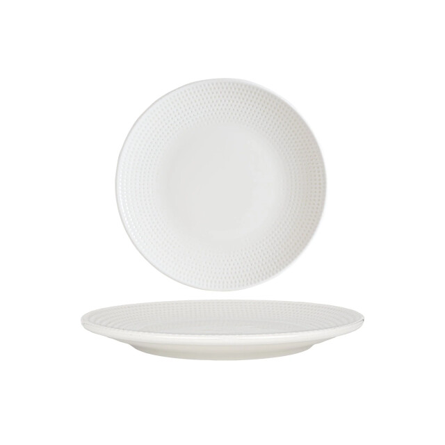 Bonna Dinerbord pure dot porselein 27 cm set van 6 3156146 large