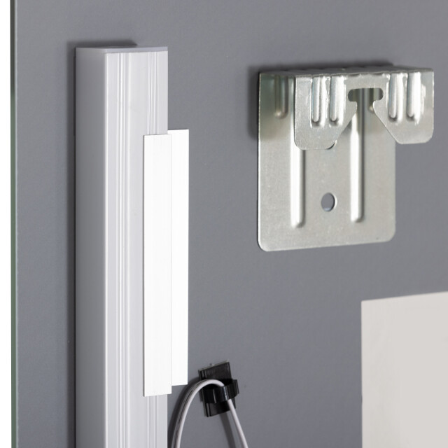 4goodz Led badkamerspiegel 50x70 cm met planchet 3 lichtkleuren 3179387 large