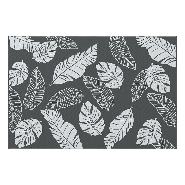 4goodz Waterbestendig buitenkleed met draagtas 182x274 cm grijs 3179384 large