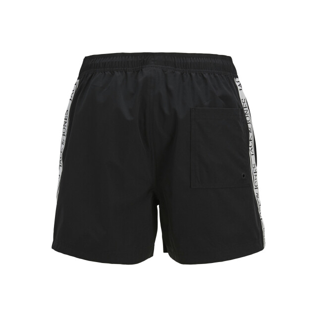 Jack & Jones Heren zwemshort jpstmaui logo tape 12272879-Black large