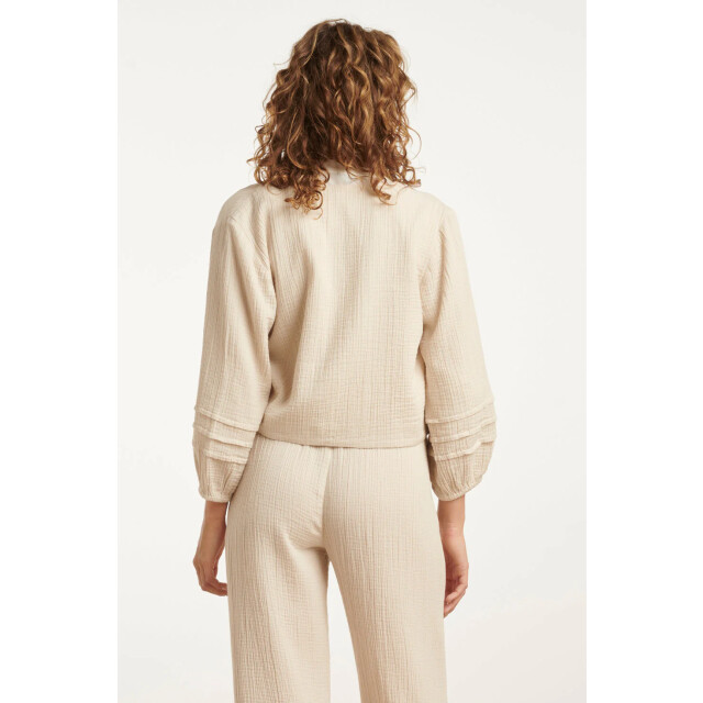 Smashed Lemon 25189 katoenen bolero jas | 25189-010-4XL large