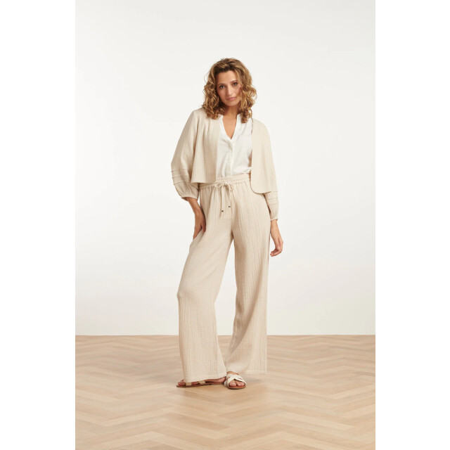 Smashed Lemon 25189 katoenen bolero jas | 25189-010-4XL large