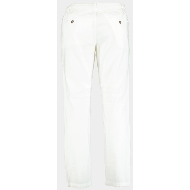 Bos Bright Blue Chino linnen/katoen 2510425/152 offwhite 191015 large