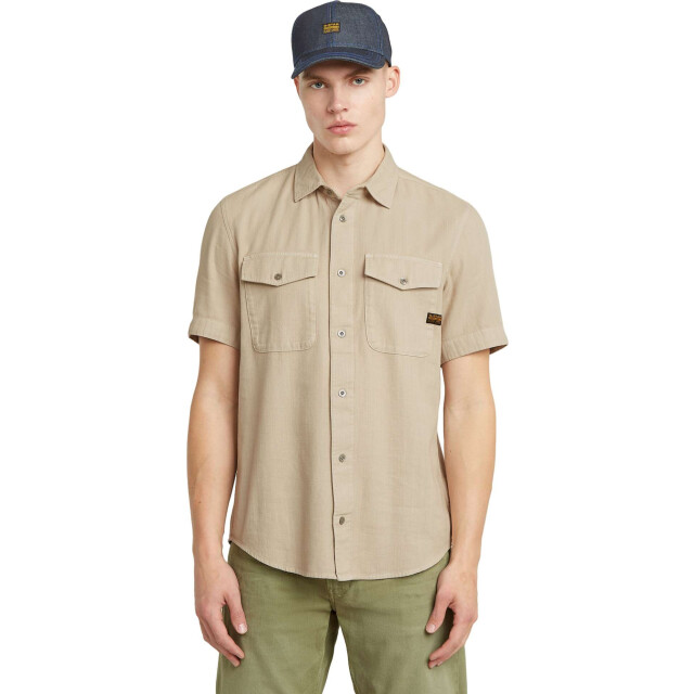 G-Star Marine slim shirt s\s D19751-D454-D848 large