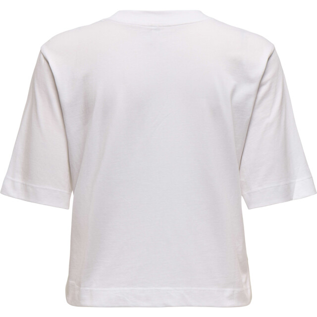 Only Onlvita life s/s summer top box jrs bright white/b 15349876-190858002 large