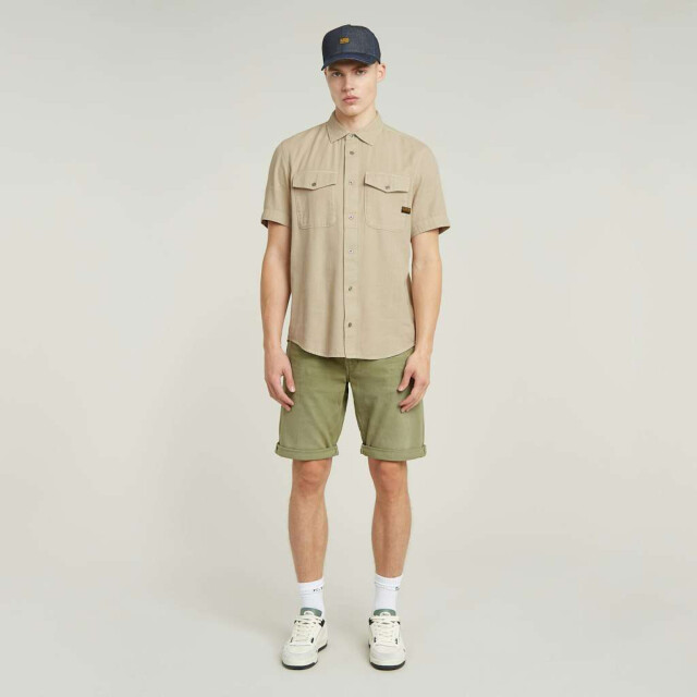 G-Star Marine slim shirt s\s D19751-D454-D848 large