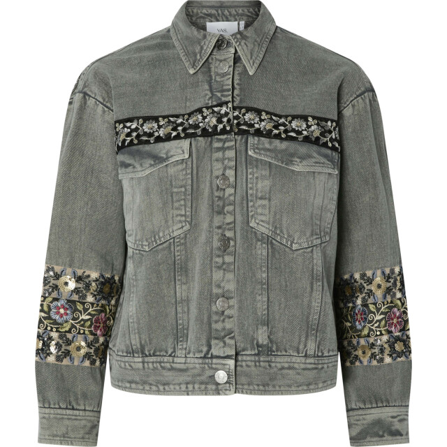 Y.A.S Yasvision ls oversize jacket fest medium grey de 26037494-301987 large