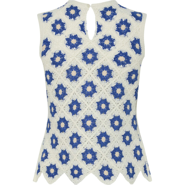 Y.A.S Yasbalis sl crochet top fest birch/super sonic 26037617-214151001 large