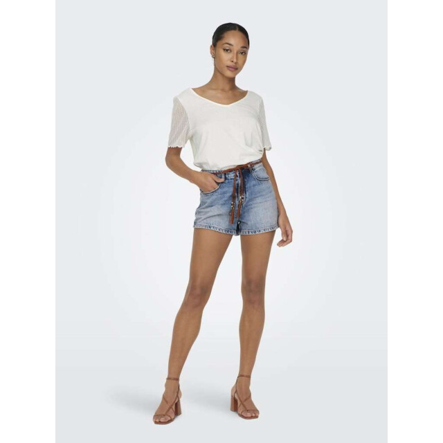 Only Onlkelly hw shorts dnm azg017 light blue denim 15221469-177934 large