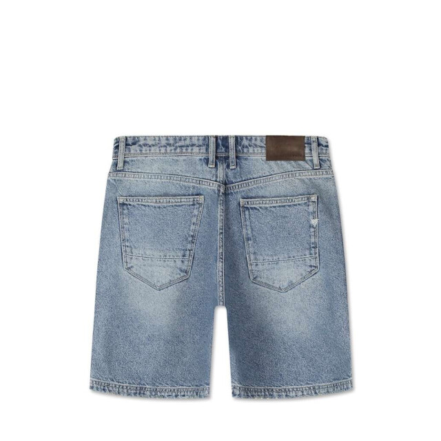 Pure Path The owen regular fit denim short denim mid blue W1480-83 large