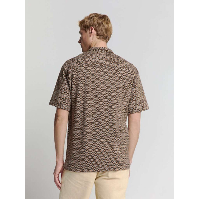 No Excess Shirt short sleeve jersey revers co caramel 28490485-048 large