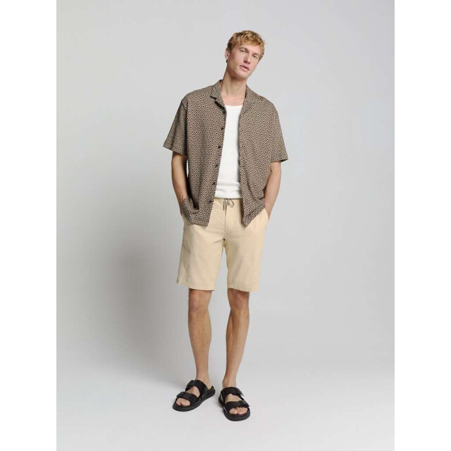 No Excess Shirt short sleeve jersey revers co caramel 28490485-048 large