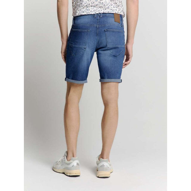 No Excess Short denim stretch stone used denim 27819D59N-228 large