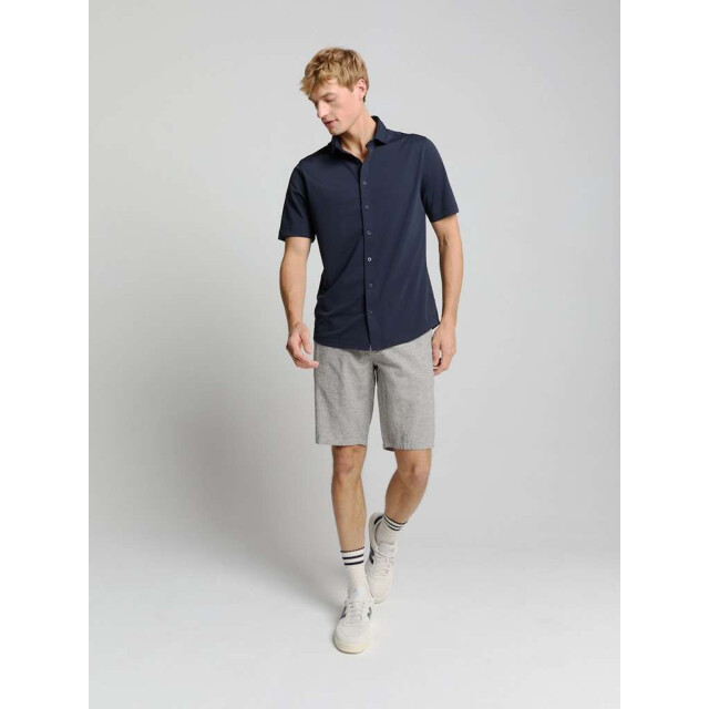No Excess Short with linen melange deep blue 278190311-096 large