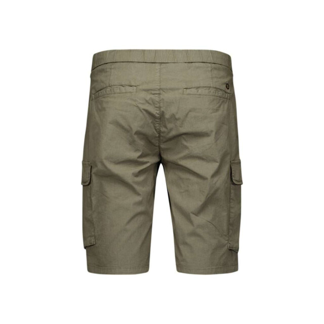 No Excess Short stretch cargo garment dyed dark moss 278190309-186 large