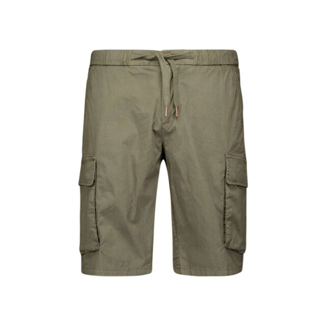 No Excess Short stretch cargo garment dyed dark moss 278190309-186 large