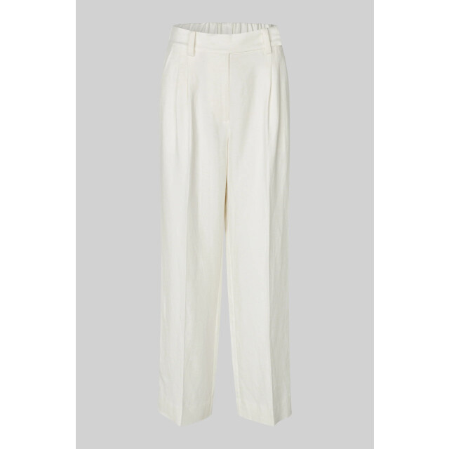 Second Female pant lino trousers 1016 white alyssum 06541.180.0012 large