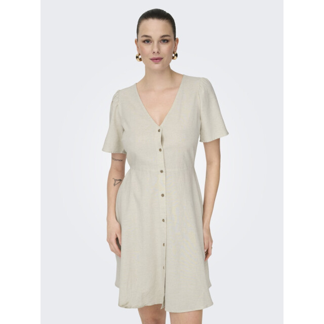Only onlvita life s/s short dress noos w 15317914 pumice 06311.938.0001 large
