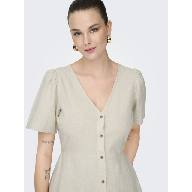 Only onlvita life s/s short dress noos w 15317914 pumice 06311.938.0001 large