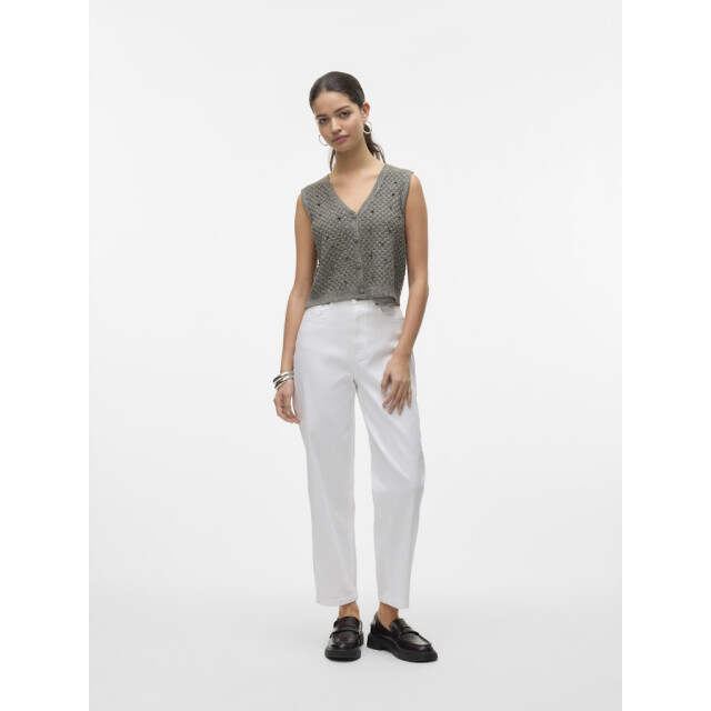 Vero Moda vmamalfi shine sl v-neck short vest 10330705 kalamata 06226.369.0005 large