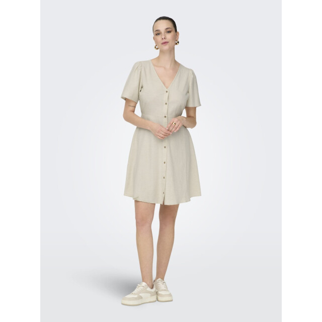 Only onlvita life s/s short dress noos w 15317914 pumice 06311.938.0001 large