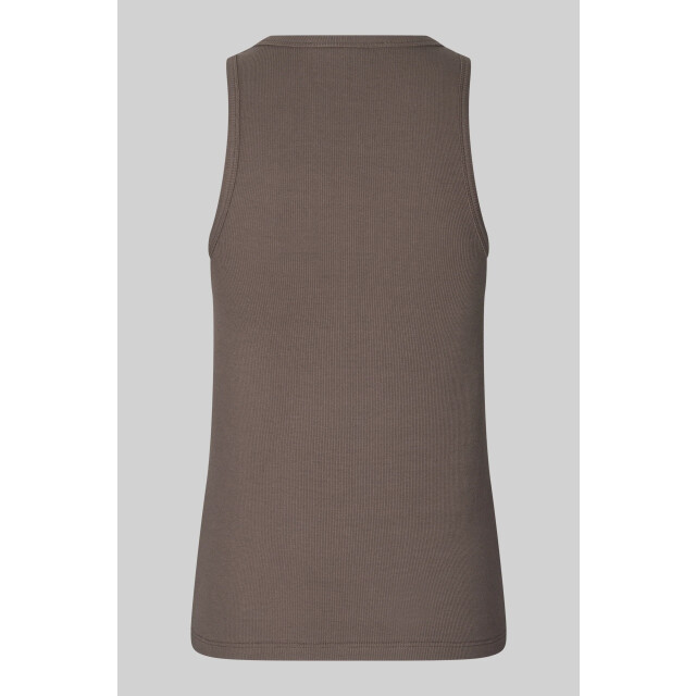 Second Female top gelina tank top 6139 chocolate brown 06010.880.0006 large