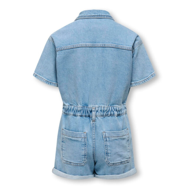Only Zomer jumpsuit meisjes denim medium jeans kogcastel 15345260 - Medium Blue Denim - Kogcastel large