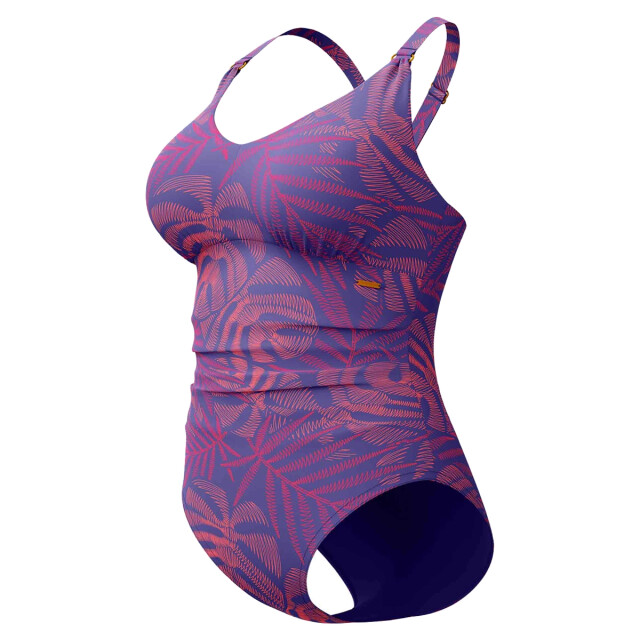 Speedo Eco print v neck 1p blu/ora 134895 large