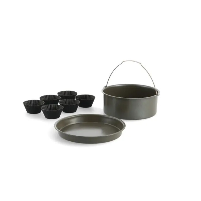 Greenpan Bistro airfryer accessoires 8-delige bakset CC009013-001 large