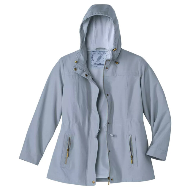 Atlas for Women Dames waterafstotende winddichte parka UTAF2070_blue large