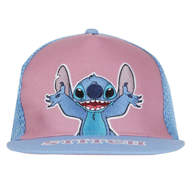 Li-cense Lilo & stitch 5 paneel trucker cap UTHE3170_bluepink large