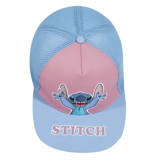 Li-cense Lilo & stitch 5 paneel trucker cap UTHE3170_bluepink large