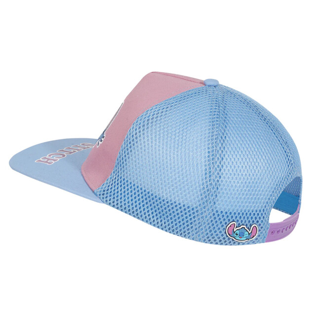 Li-cense Lilo & stitch 5 paneel trucker cap UTHE3170_bluepink large