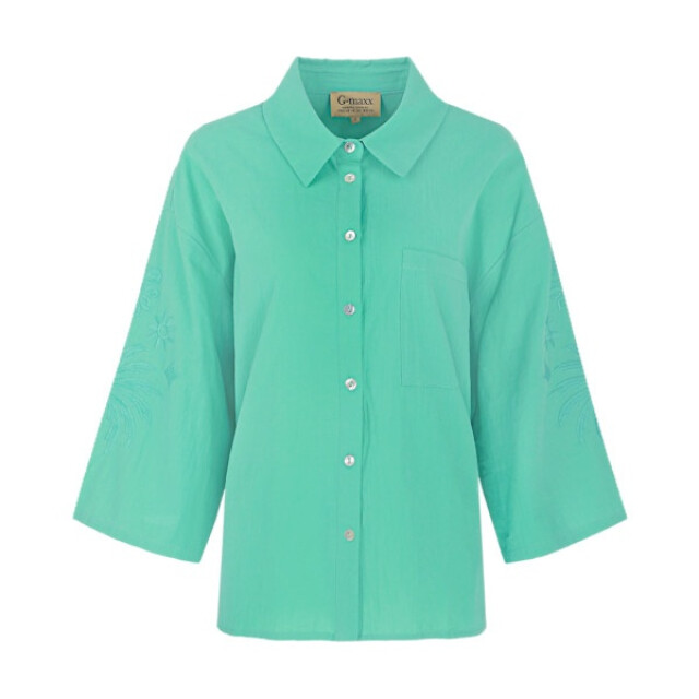 G-Maxx Blouse isaline pool blue Isaline - Pool blue large