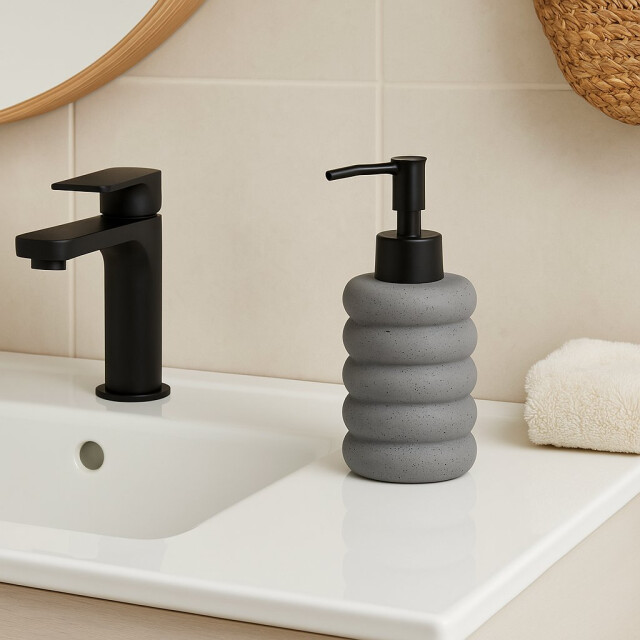 Casa di Elturo Zeepdispenser curve grijs 2063685 large