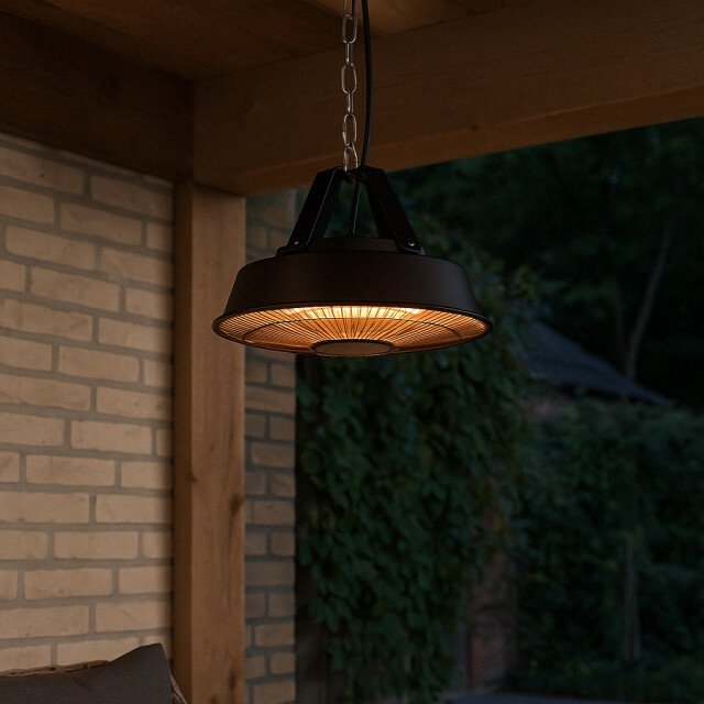 Zephyr Hangende elektrische terrasverwarmer | compact en stijlvol design 3079093 large