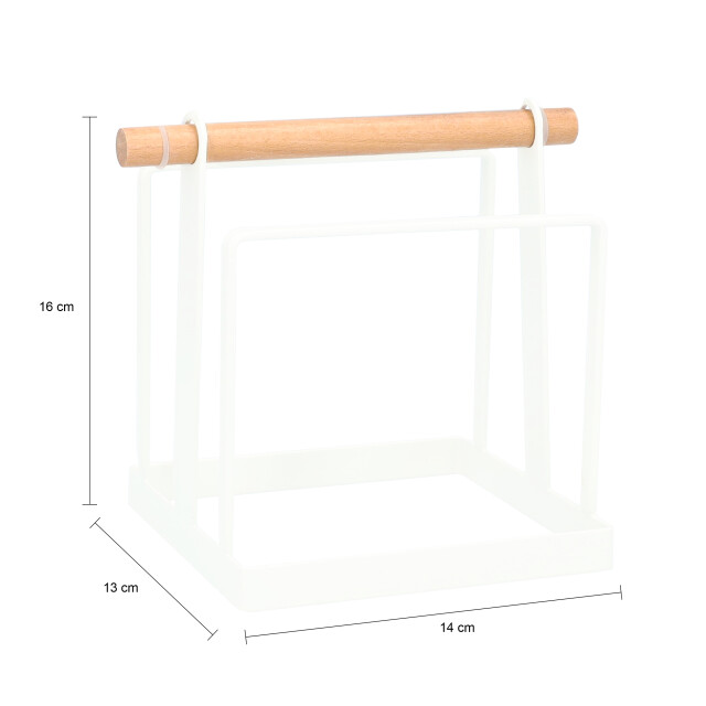 Krumble Quvio houder voor snijplanken metaal wit 2269256 large