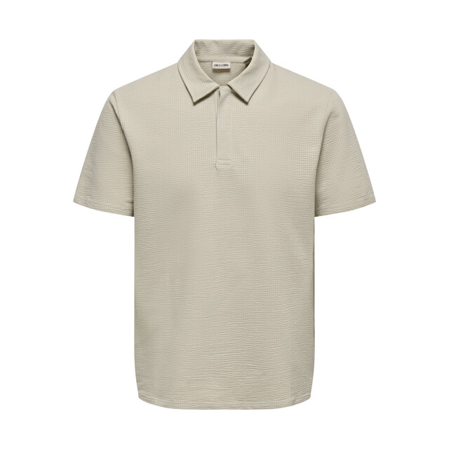 Only & Sons Onskian reg seersucker ss polo 22028694 large