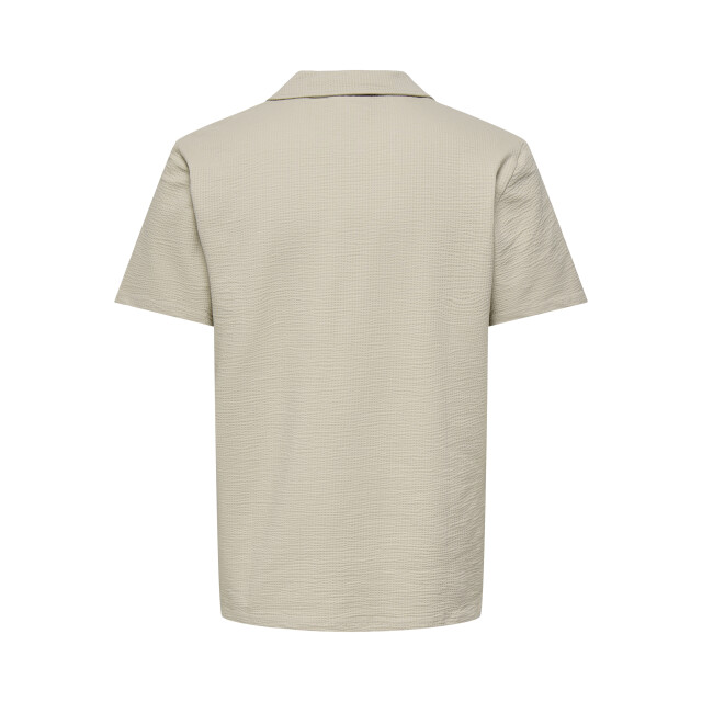 Only & Sons Onskian reg seersucker resort polo 22032818 large