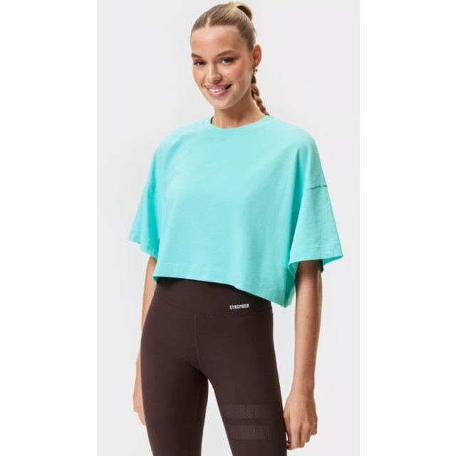 Stronger Cropped t-shirt u867-4003 STRONGER cropped t-shirt u867-4003 large