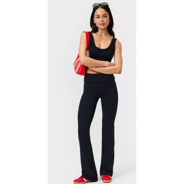 Stronger Soft fold over flared leggings l918-99999 STRONGER soft fold over flared leggings l918-99999 large