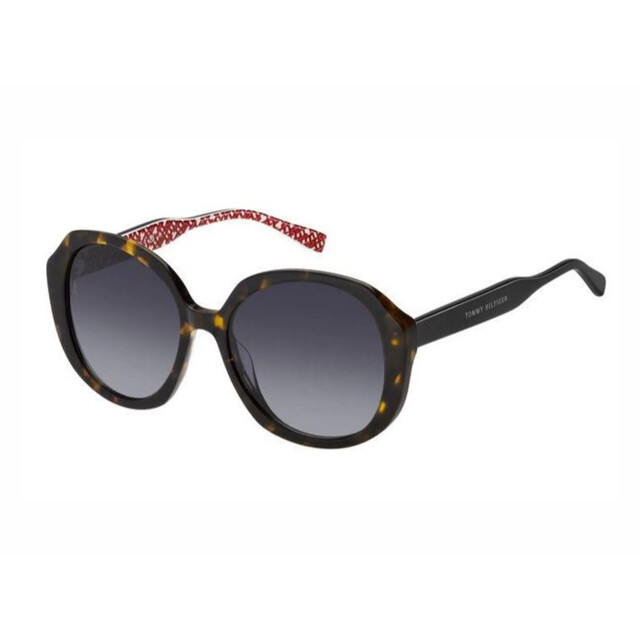 Tommy Hilfiger Acetaat zonnebril Tommy Hilfiger Zwart Zonnebril large