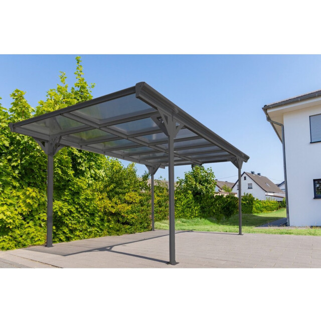 Westmann Aluminium carport met plat dak helsinki - 503x305x232cm 3047986 large