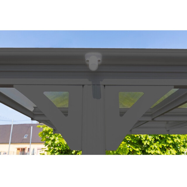 Westmann Aluminium carport met plat dak helsinki - 503x305x232cm 3047986 large